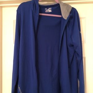 UNDER ARMOR MENS ZIP UP ATHLETIC WEAR MEDIUM